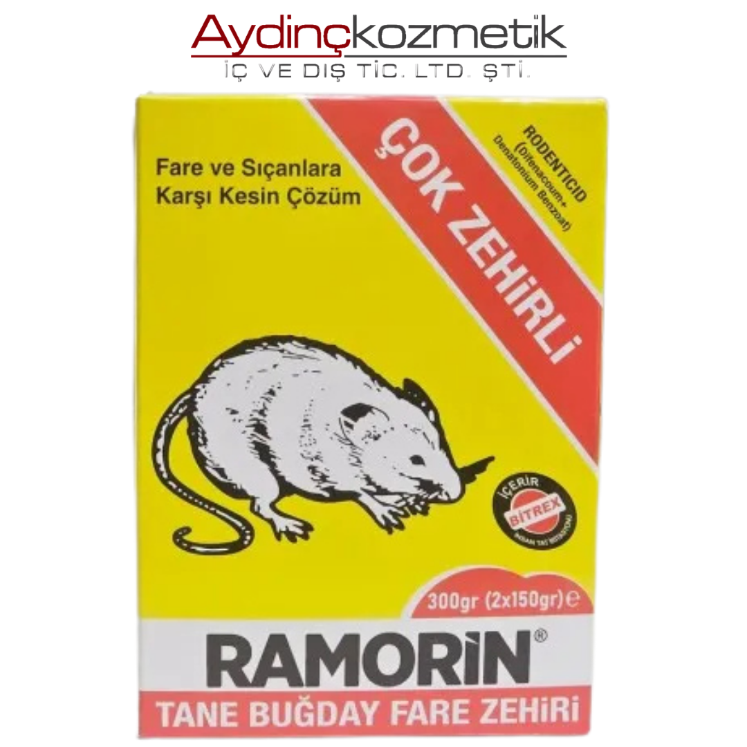 RAMORİN 250GR TANE FARE BUĞDAY ZEHİRİ