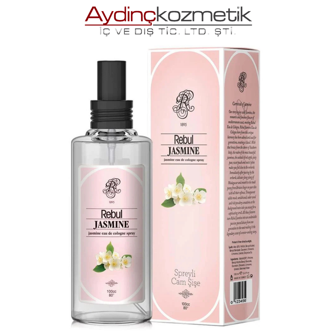 Rebul 125ml Jasmine Spreyli Kolonya Pet