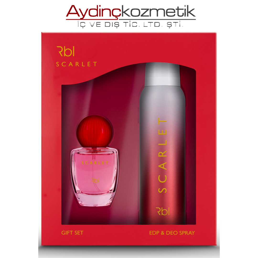 REBUL EDT KOFRE 50ML+150 ML SCARLET