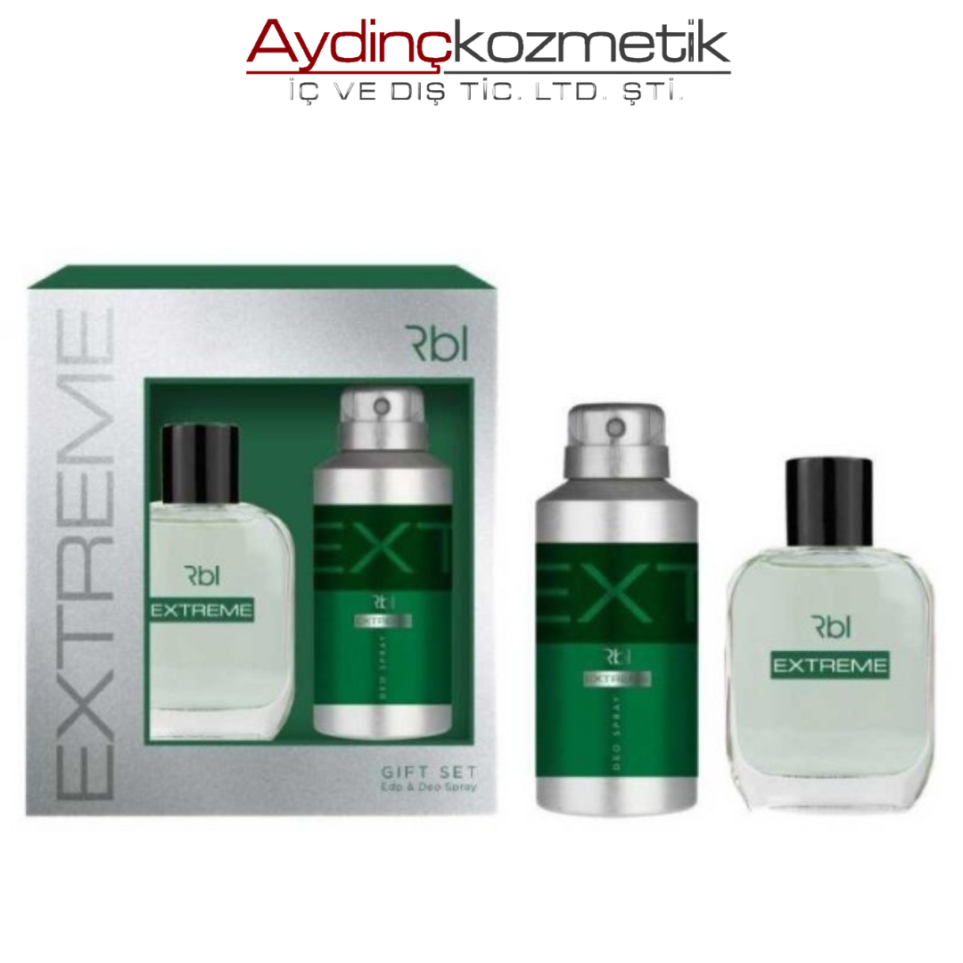 Rebul Extreme Erkek Parfüm Edt 50 Ml + Deodorant 150 Ml Set