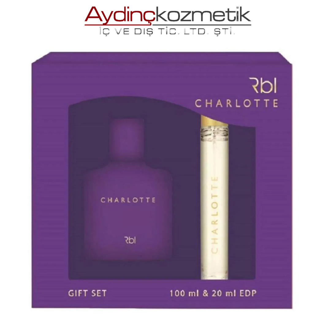 Rebul Kadın Edt 100 Ml Kadın Parfüm + 20 Ml Kalem Charlotte Kadın Parfüm Seti