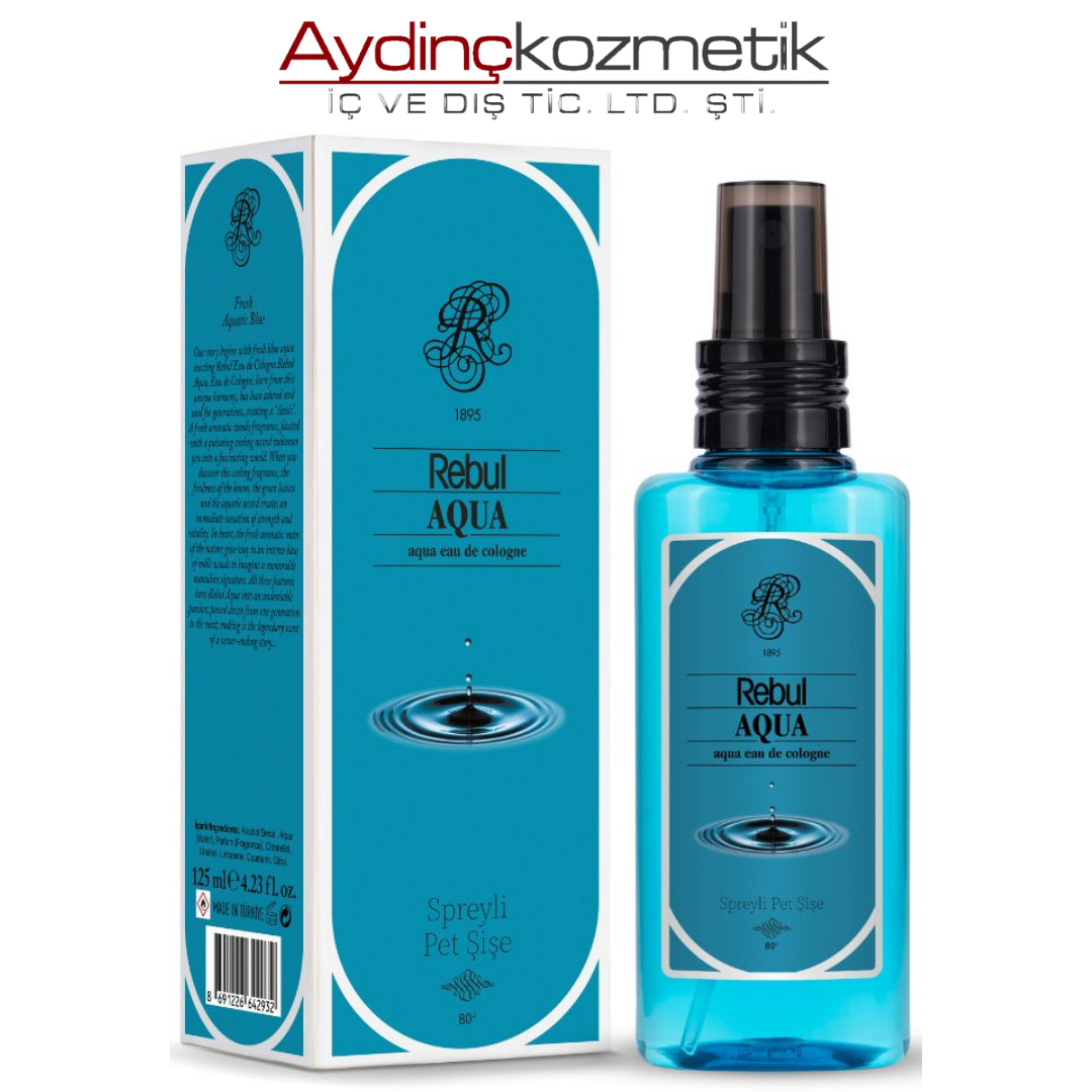REBUL KOLONYA 125ML AQUA