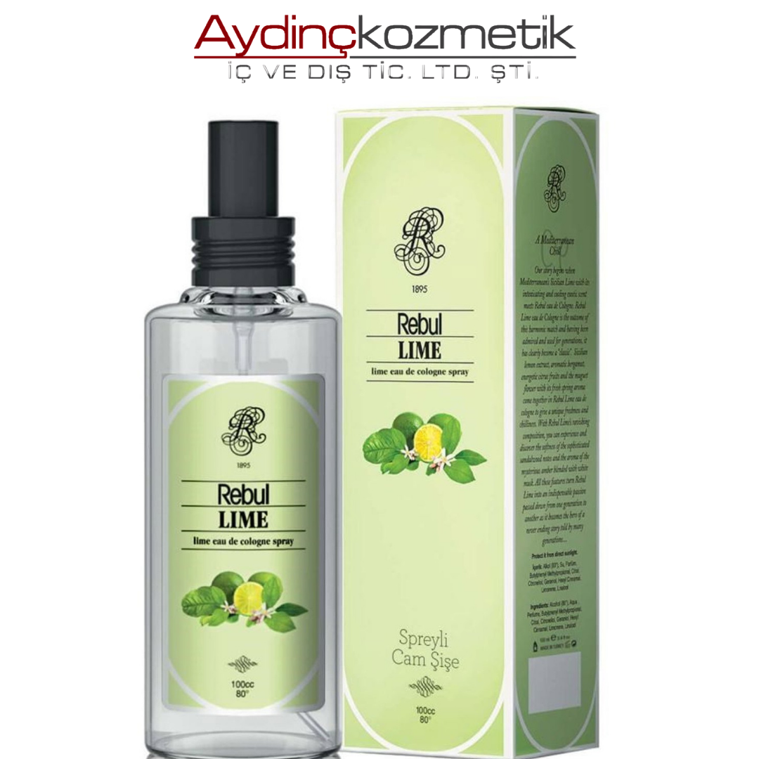 Rebul Lime 125 ml Spreyli Kolonya