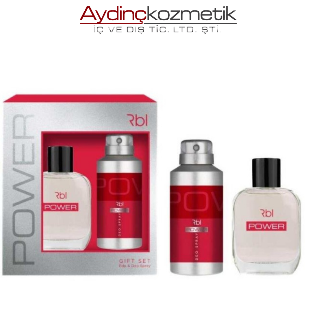Rebul Power Erkek Parfüm Edt 50 Ml + Deodorant 150 Ml Set