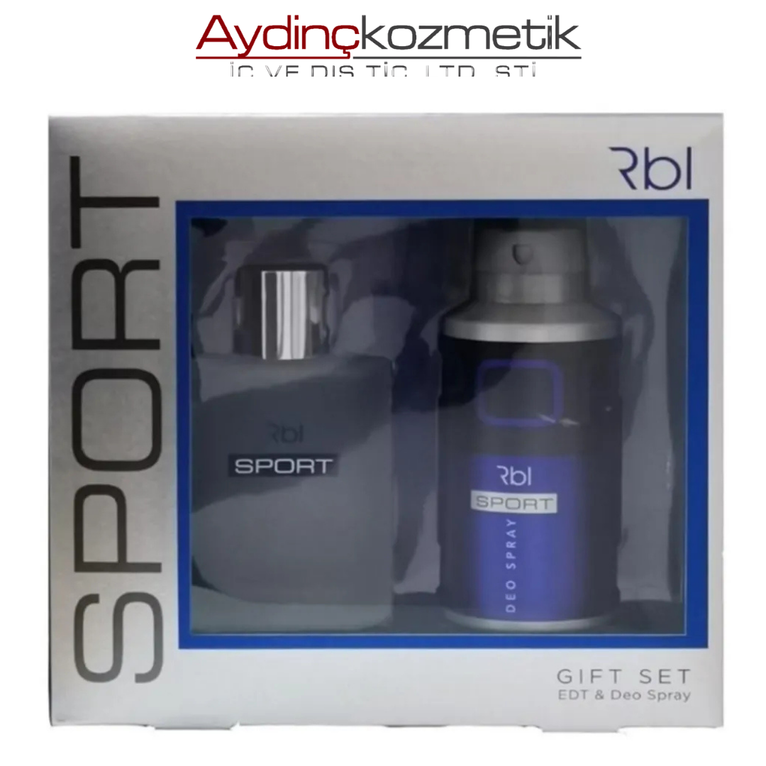 Rebul Sport Set Parfüm 100 ml + Deodorant Spray 150 ml