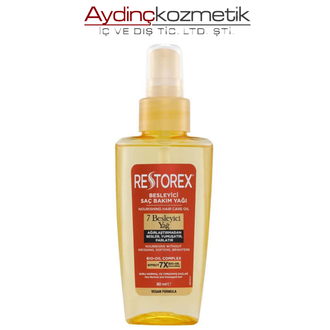 Restorex Besleyici Saç Bakım Yağı 80 ml