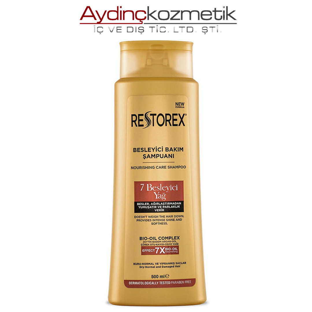 Restorex Şampuan 500ml 7 Besleyi̇ci̇ Yağ