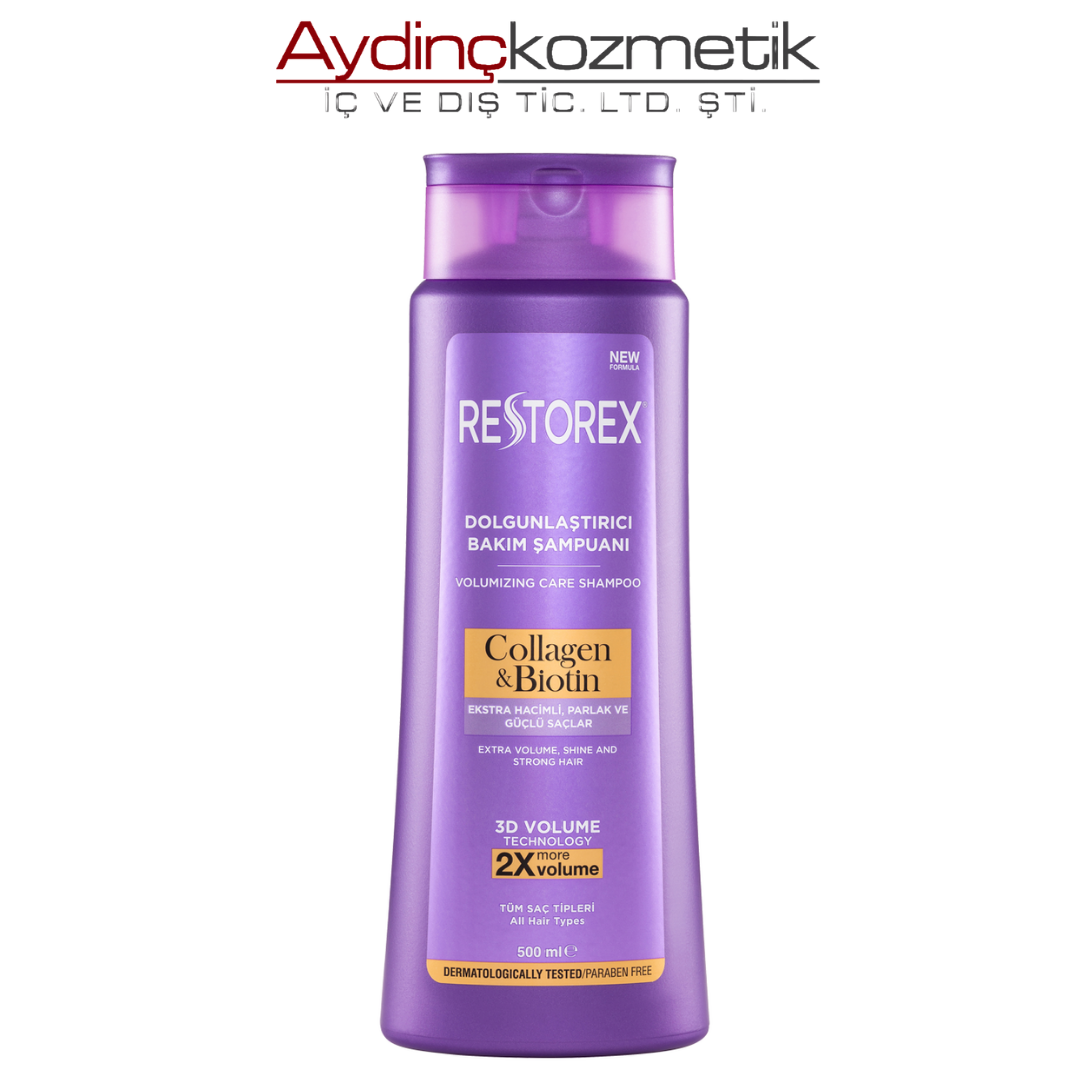 Restorex Şampuan 500ml Collagen&bi̇oti̇n 