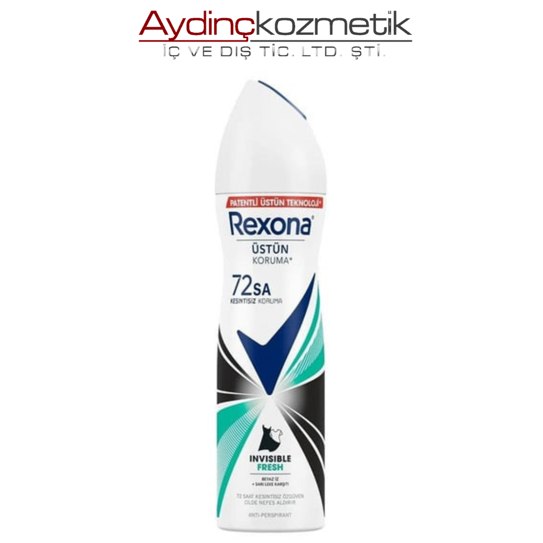Rexona Deodorant Invisible Black White Fresh Women 150 ml
