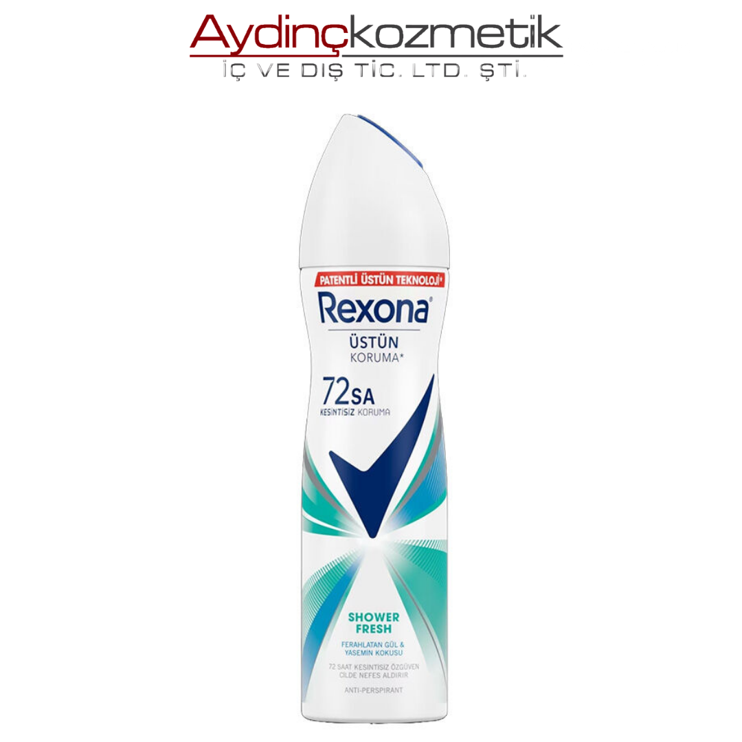 Rexona Shower Fresh Antiperspirant Kadın Sprey Deodorant 150 ml