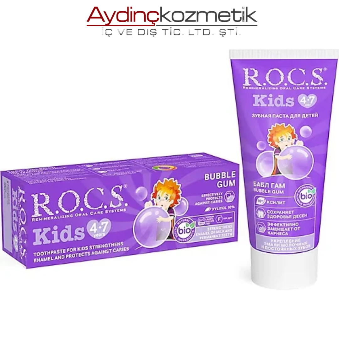 Rocs Kids 4-7 Balon Sakiz Diş