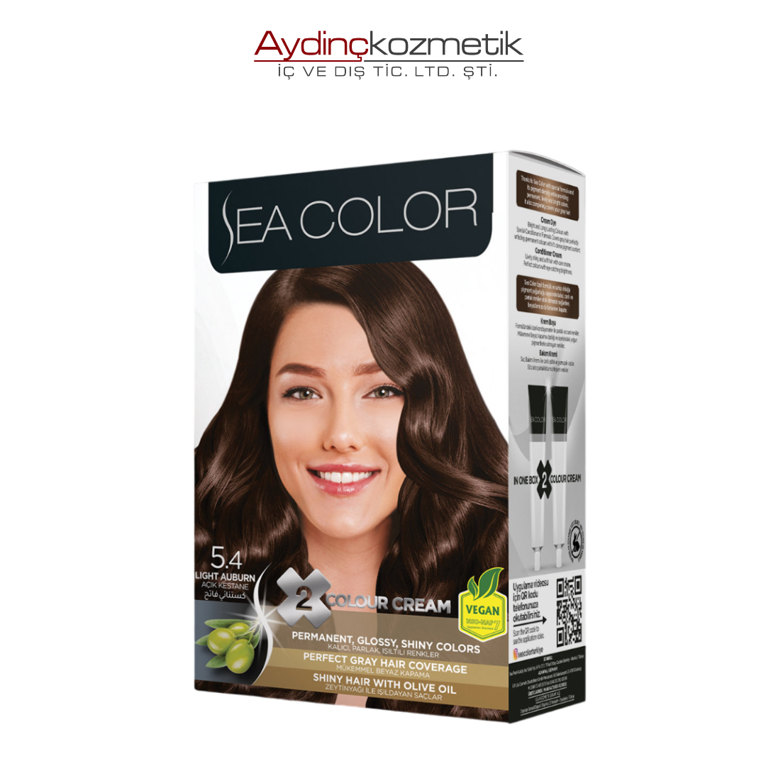 Sea Color 5.4 Açık Kestane Saç Boyası