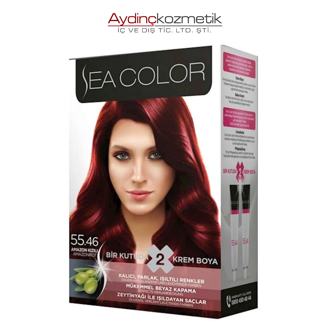 Sea Color 55.46 Amazon Kızılı Saç Boyası