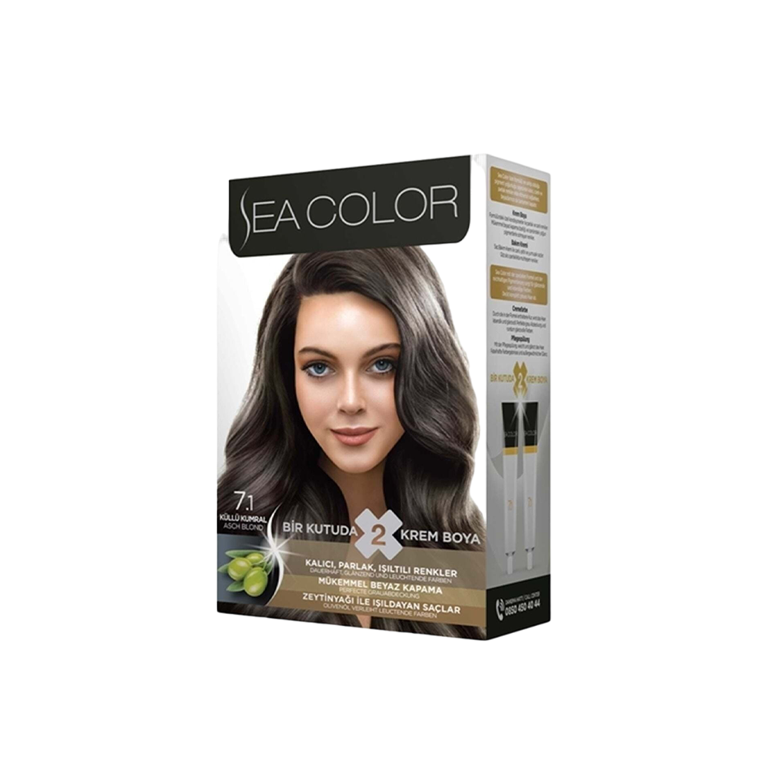 Sea Color 7.1 Küllü Kumral Saç Boyası