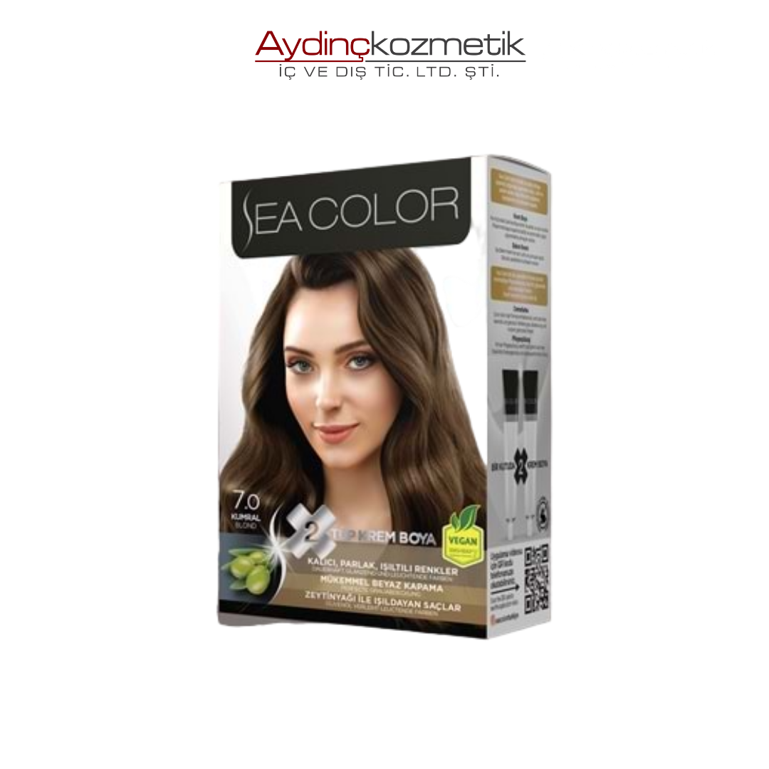 Sea Color 7.0 Kumral Saç Boyası
