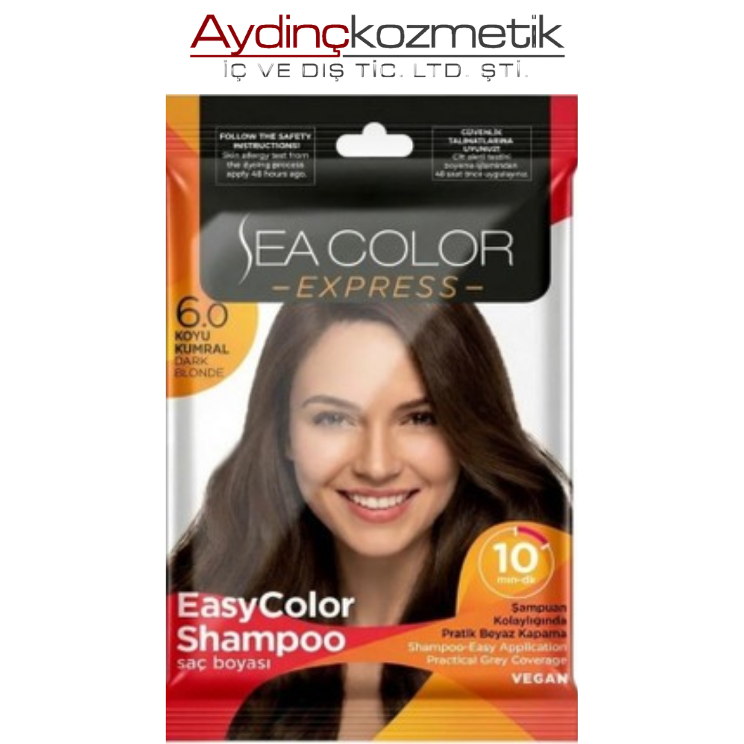 Sea Color Express Boya 30 ml 6.0 Koyu Kumral