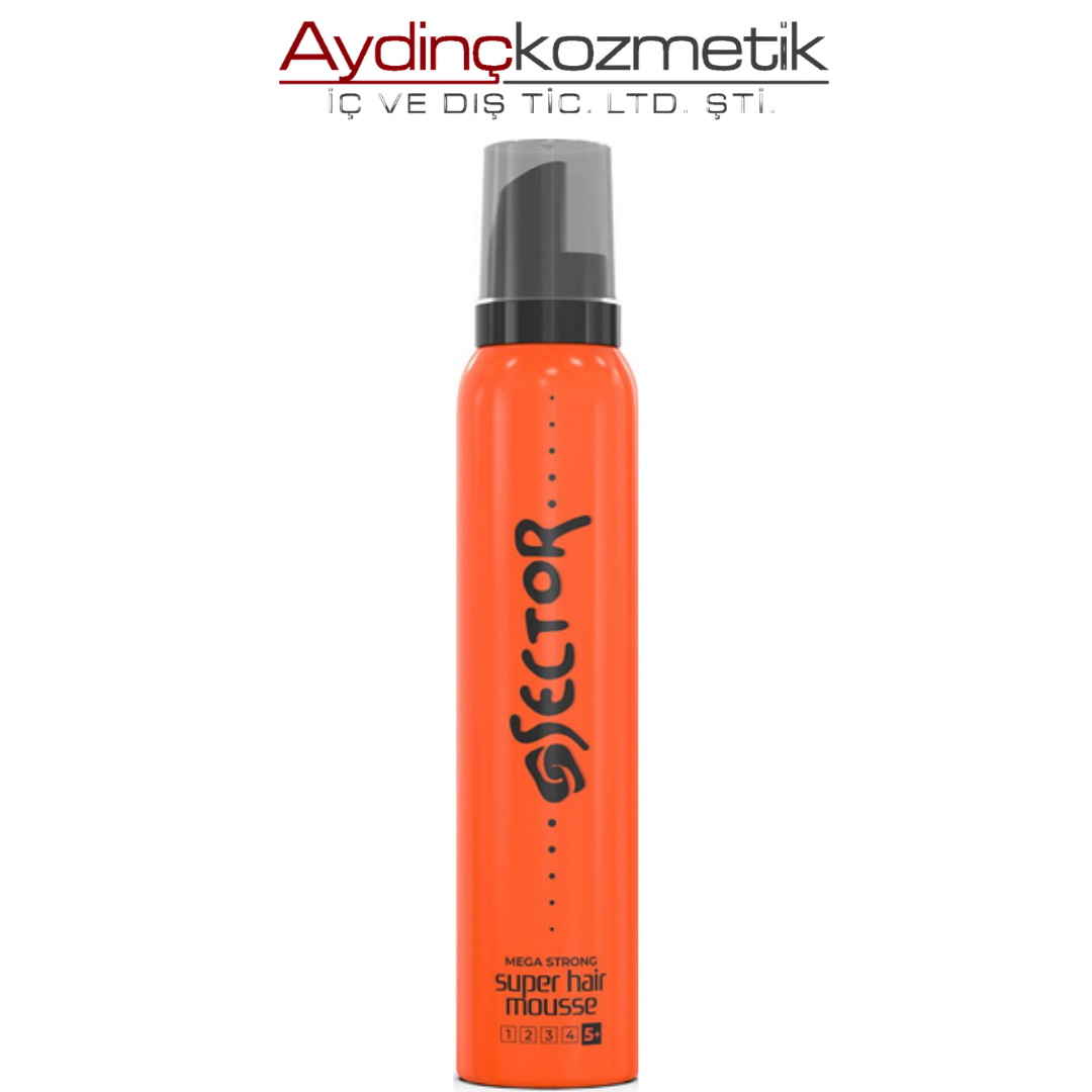Sector Saç Köpüğü 200 ml Mega Güçlü Turuncu