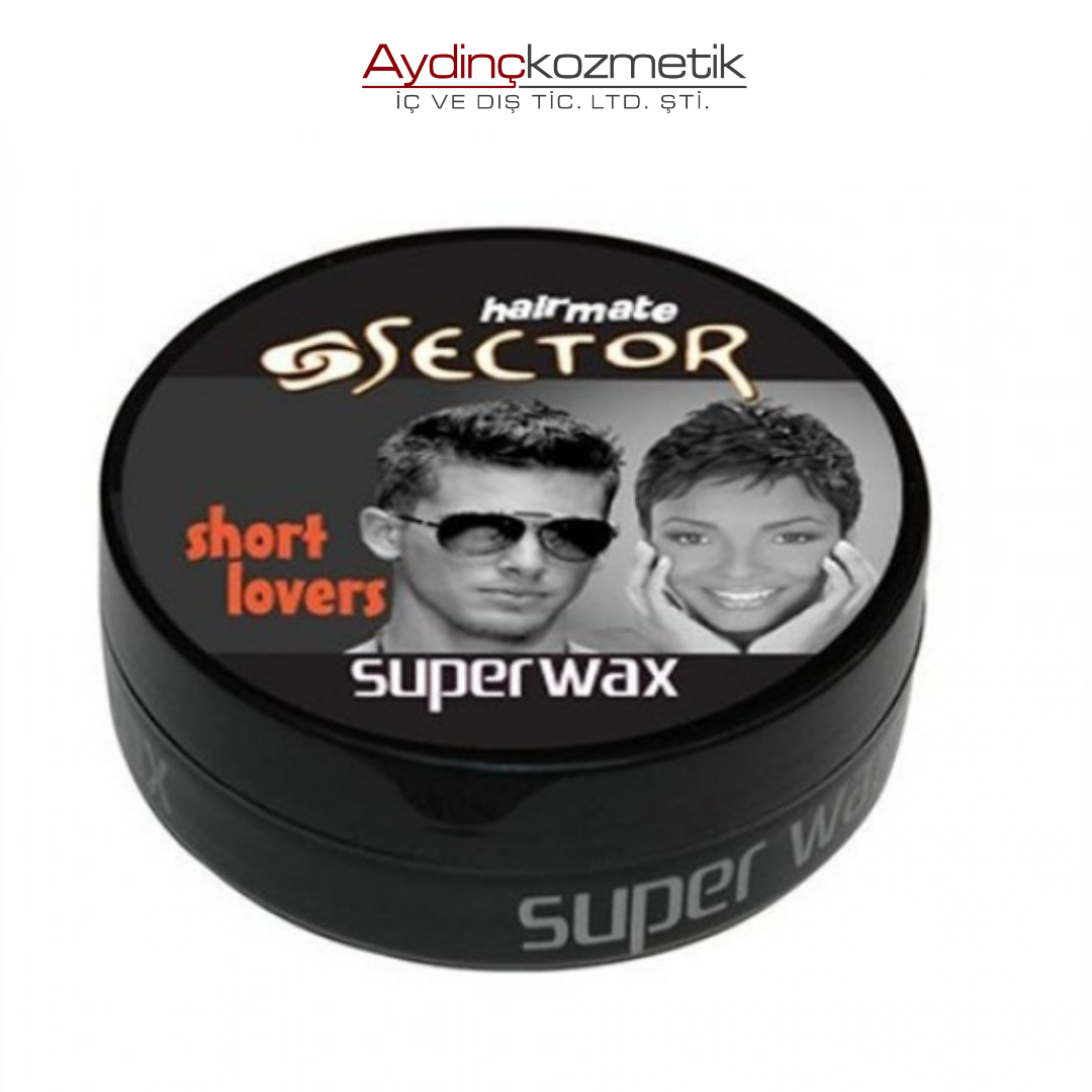 Sector Wax 150ml Wet Look (Siyah)