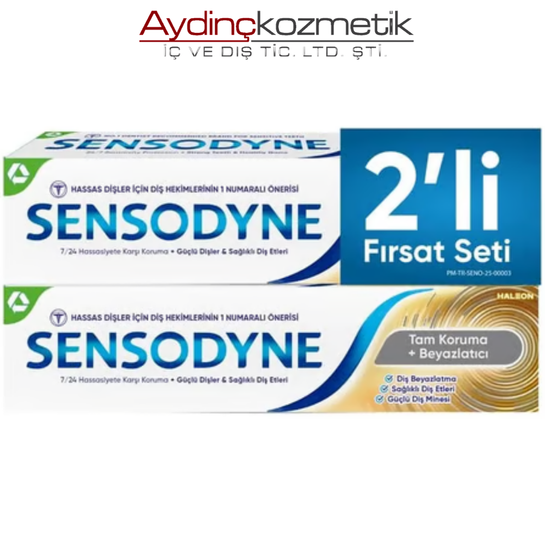 Sensodyne Diş Mac.50Ml Tam Kor.&Beyaz.1+1
