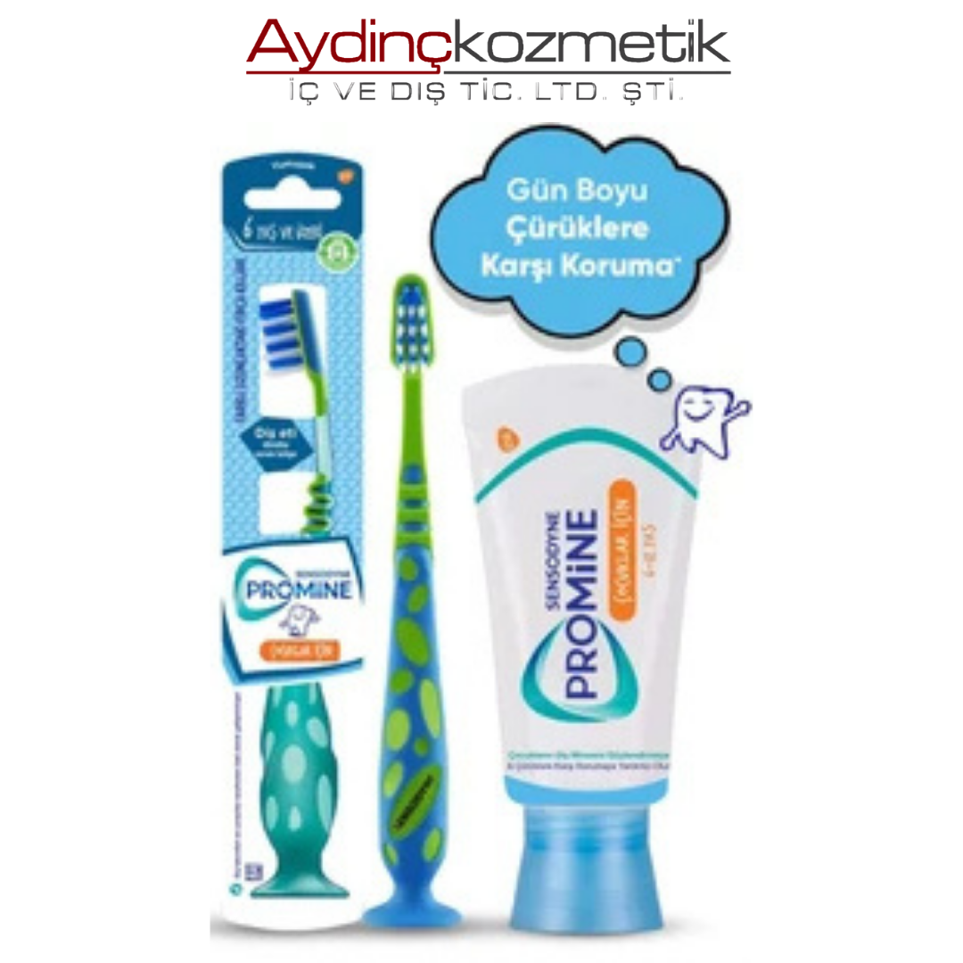SENSODYNE PRONAMEL 50ML ÇOCUK MAC+FIRCA