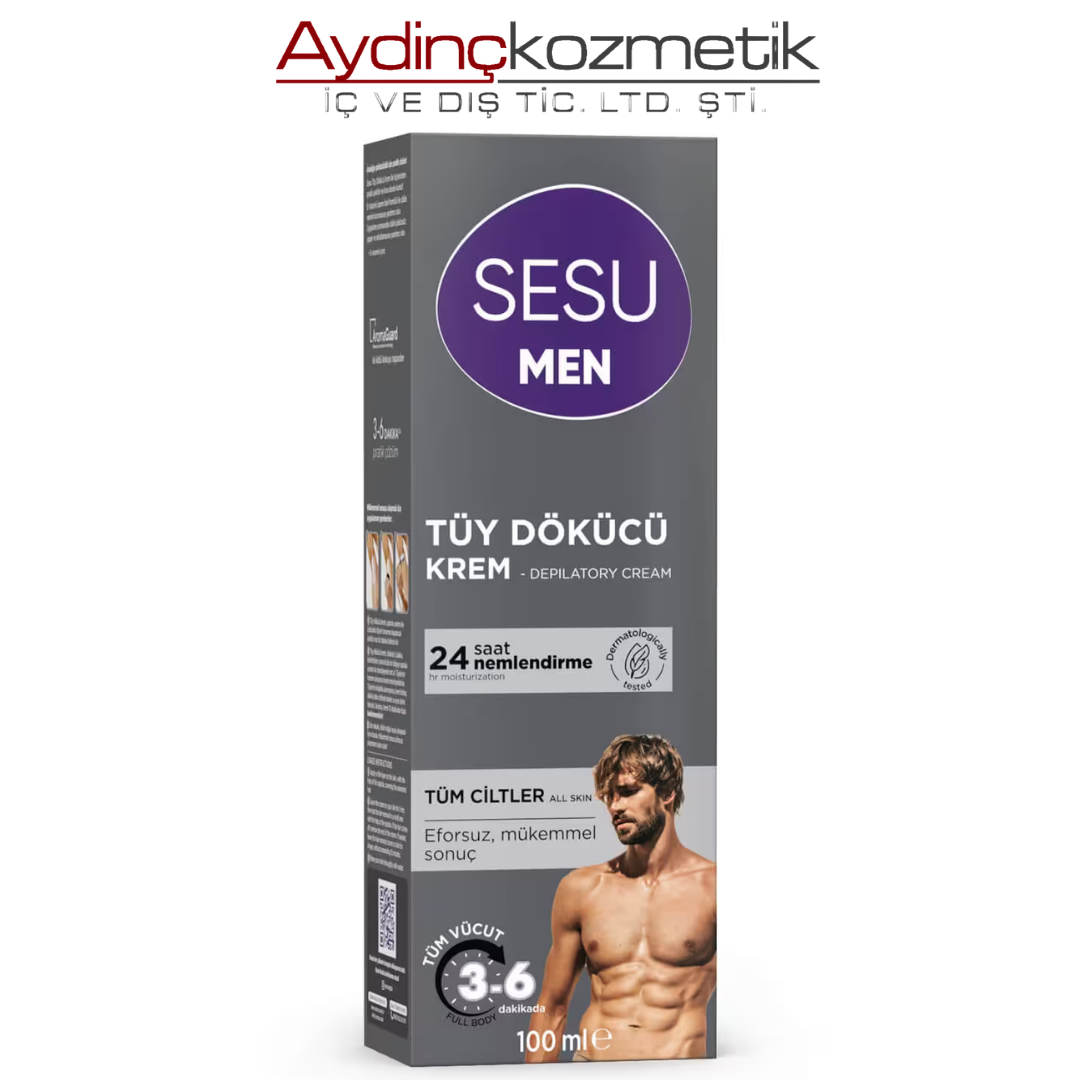 Sesu Tüy Dökücü Krem Erkek 100 Ml 