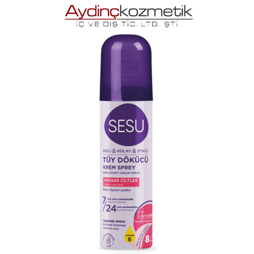 SESU TÜY DÖKÜCÜ SPREY 150ML HASSAS CİLTLER