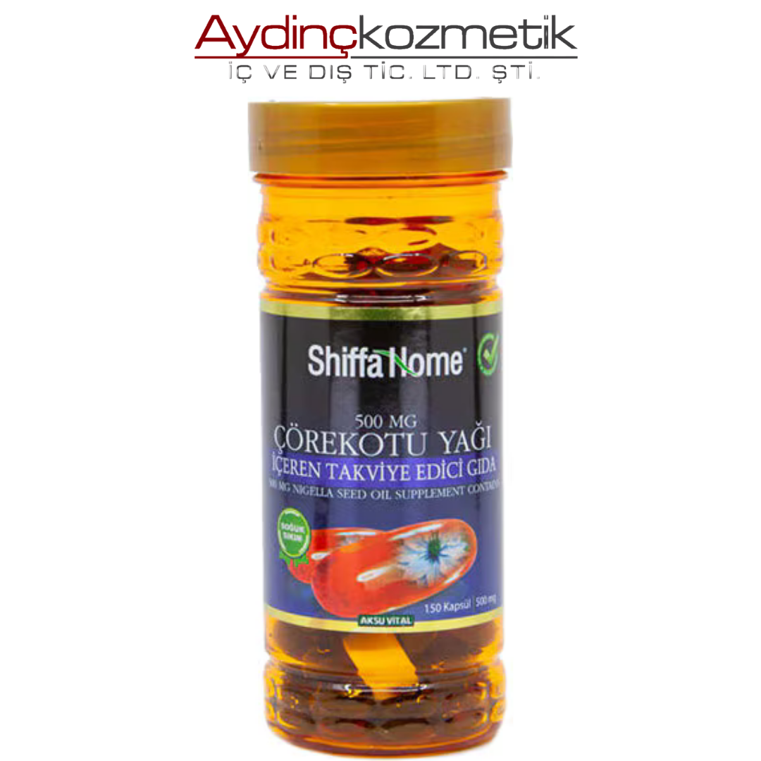 Shıffa Home Çörekotu 500Mgx150 Softjel