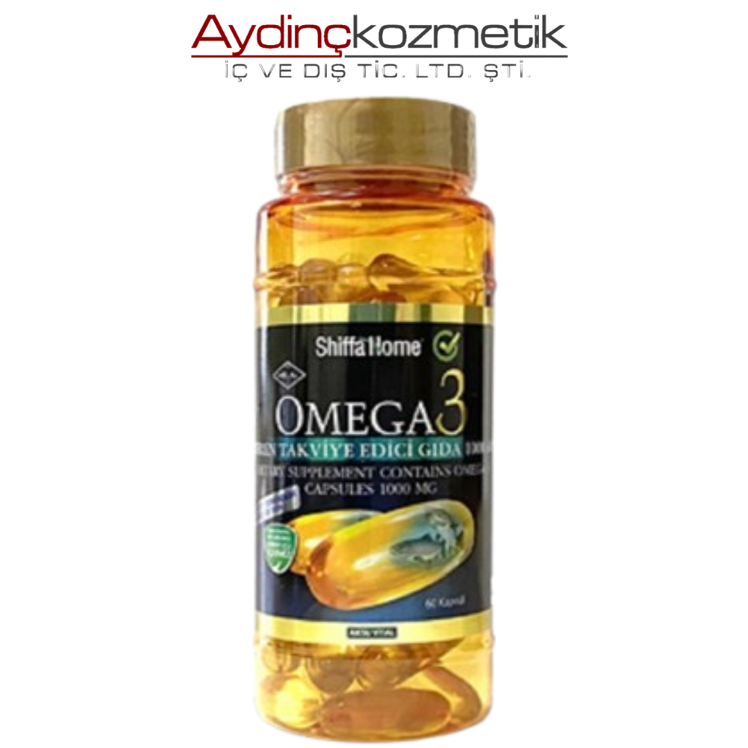Shiffa Home Omega 3 Fish Oil 60 Softgel