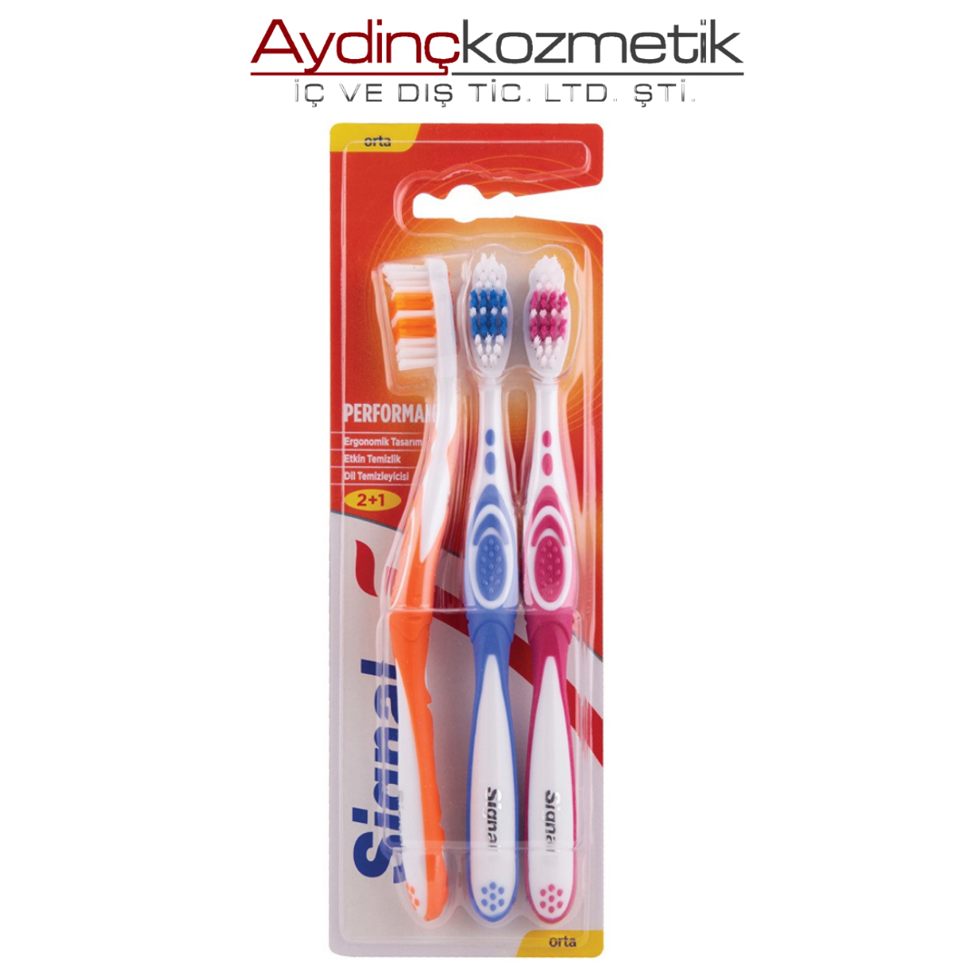 Si̇gnal Di̇ş Firçasi 2+1 Performance