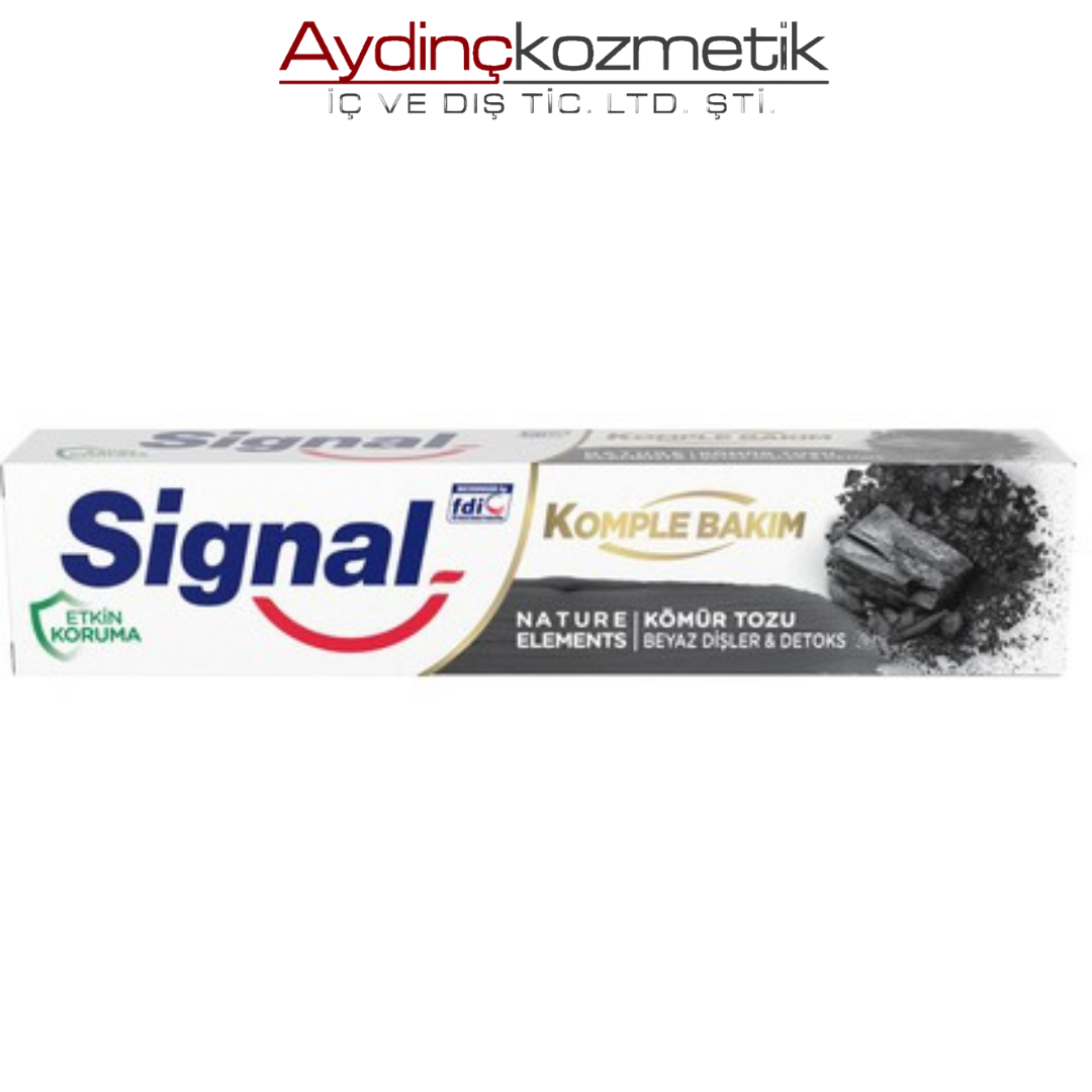 Si̇gnal Di̇ş Mac.w.now Nat.elements 75ml Kömür 