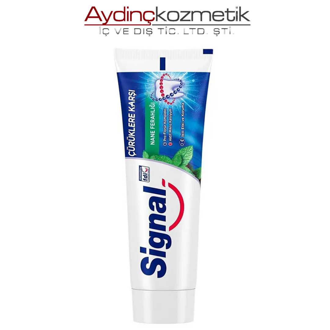 Si̇gnal Di̇ş Macunu Curuklere Karsi 100ml Nane *48