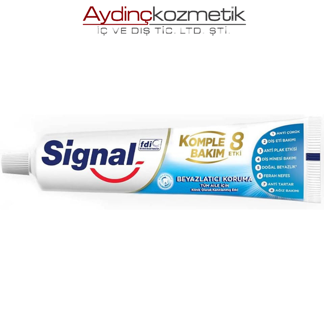 Signal Diş Macunu 75Ml Komple Bakım Beyazlatıcı 