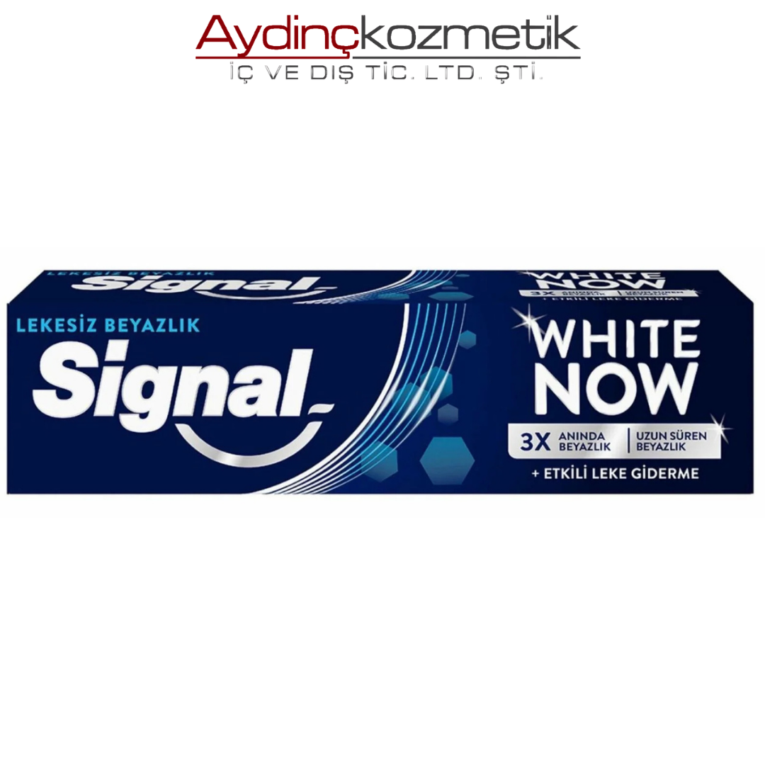 SİGNAL DİŞ MACUNU WHITE NOW 50ML LEKESIZ