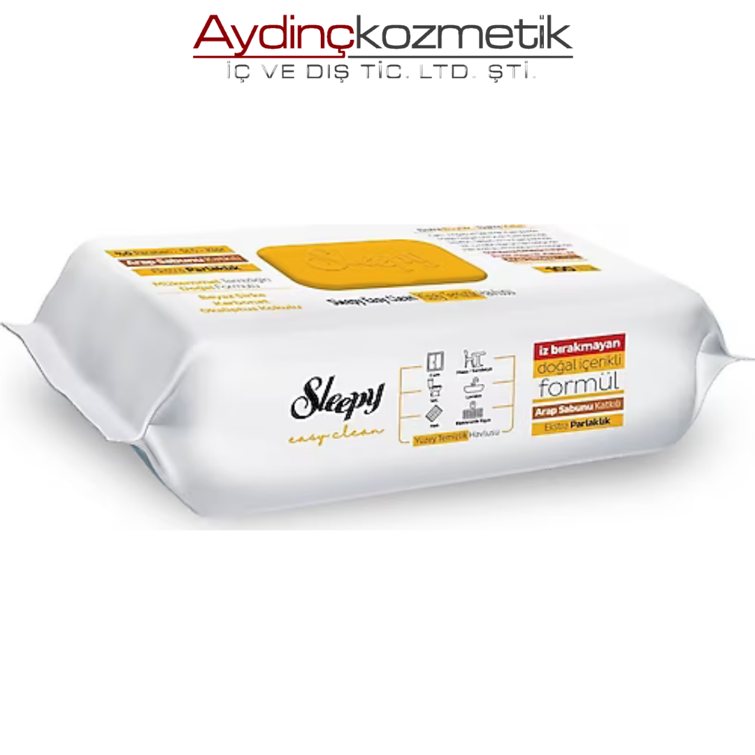 Sleepy Yüzey Temizlik Havlusu Arap Sabun 100 Lü