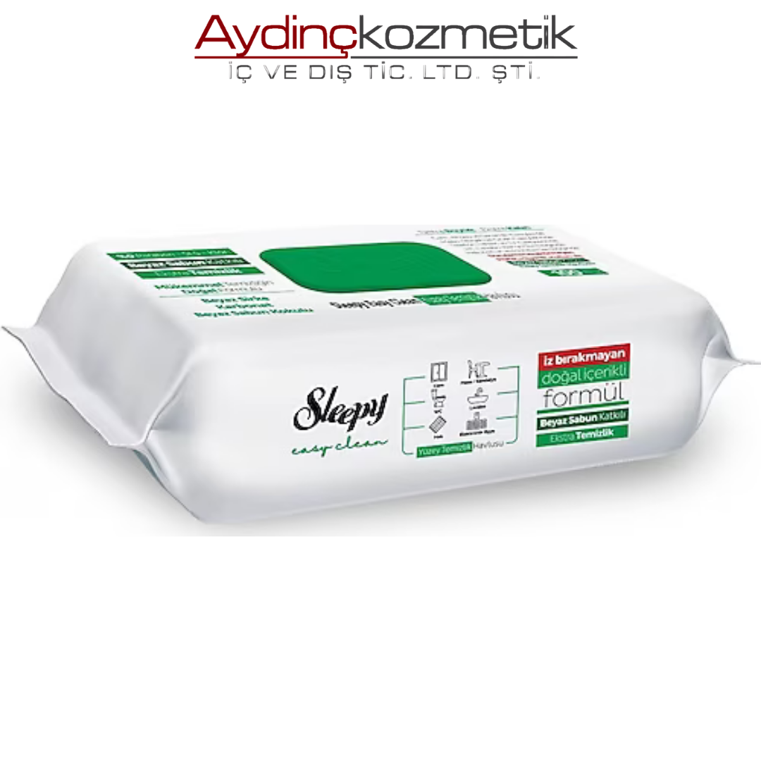 Sleepy Yüzey Temizlik Havlusu Beyaz Sabun  100 Lü