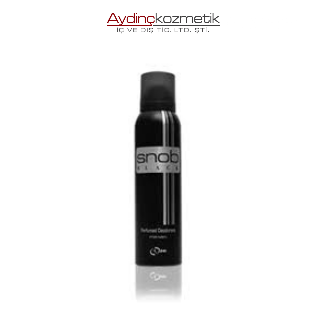 Snob Deo 150ml Black