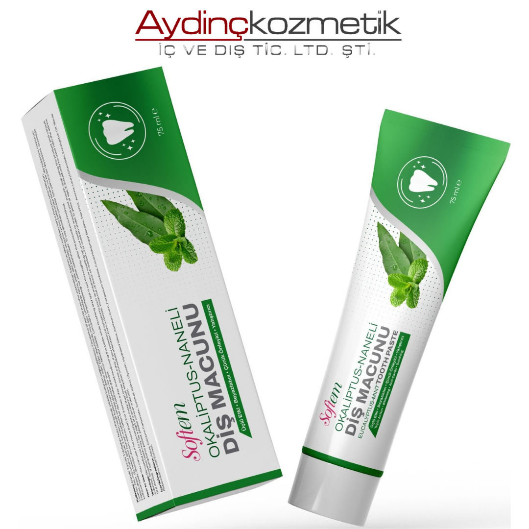 Softem Okaliptüs-Naneli Diş Macunu 75Ml