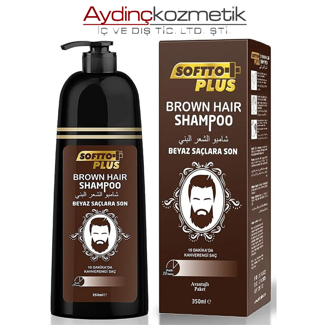 SOFTTO PLUS SAMP.350ML KAHVERENGI