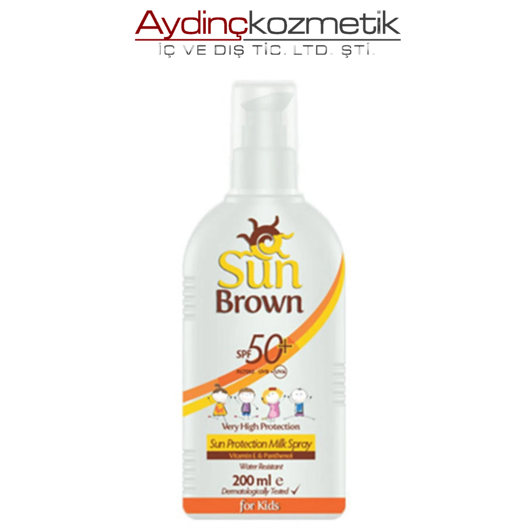 Sun Brown 200ml Güneş Sütü Spf 50+ Kids