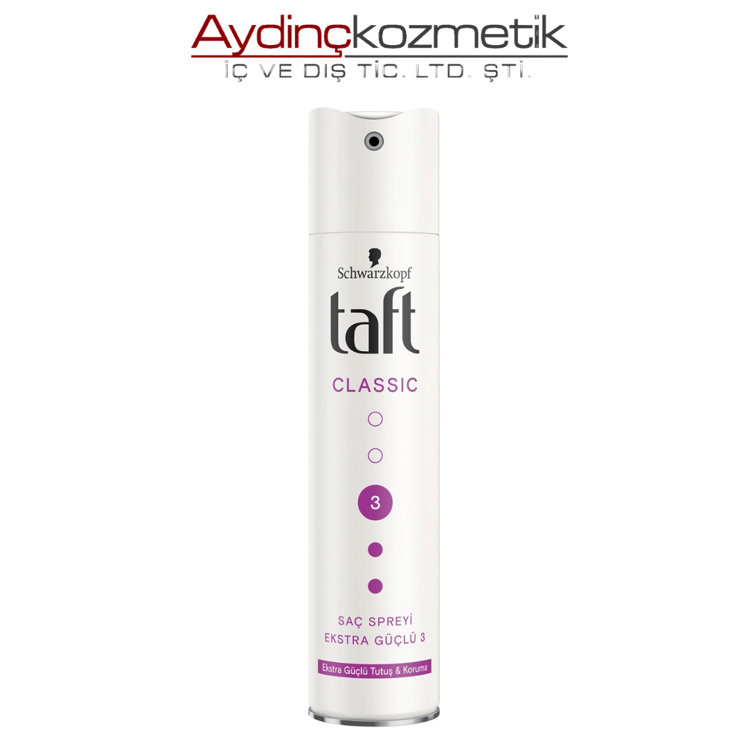 Taft Saç Spreyi 250ml Classic Extra No3