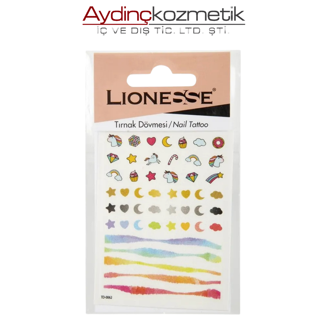 Lionesse TD-0062 Tırnak Dövmesi