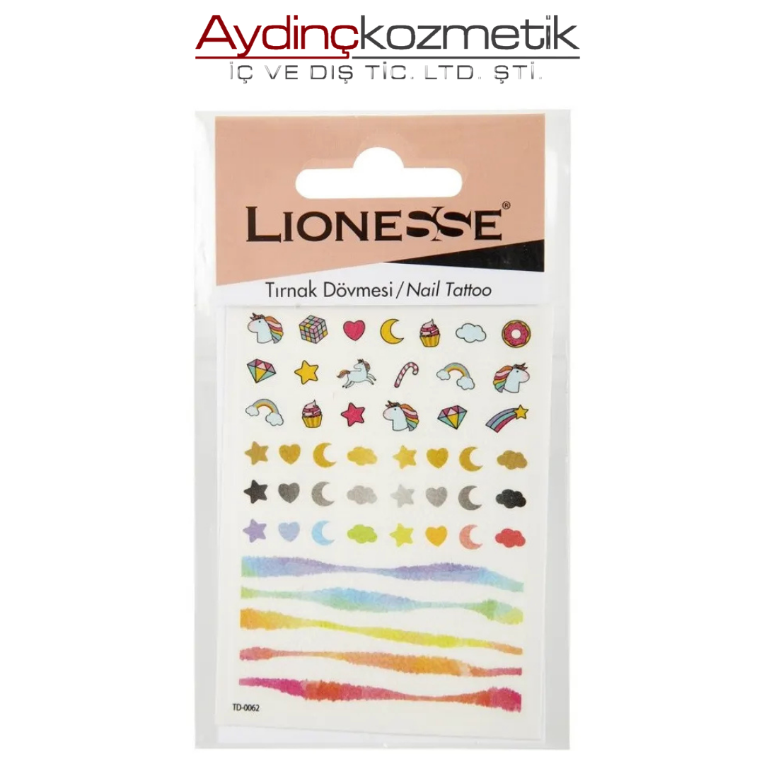 Lionesse TD-0062 Tırnak Dövmesi