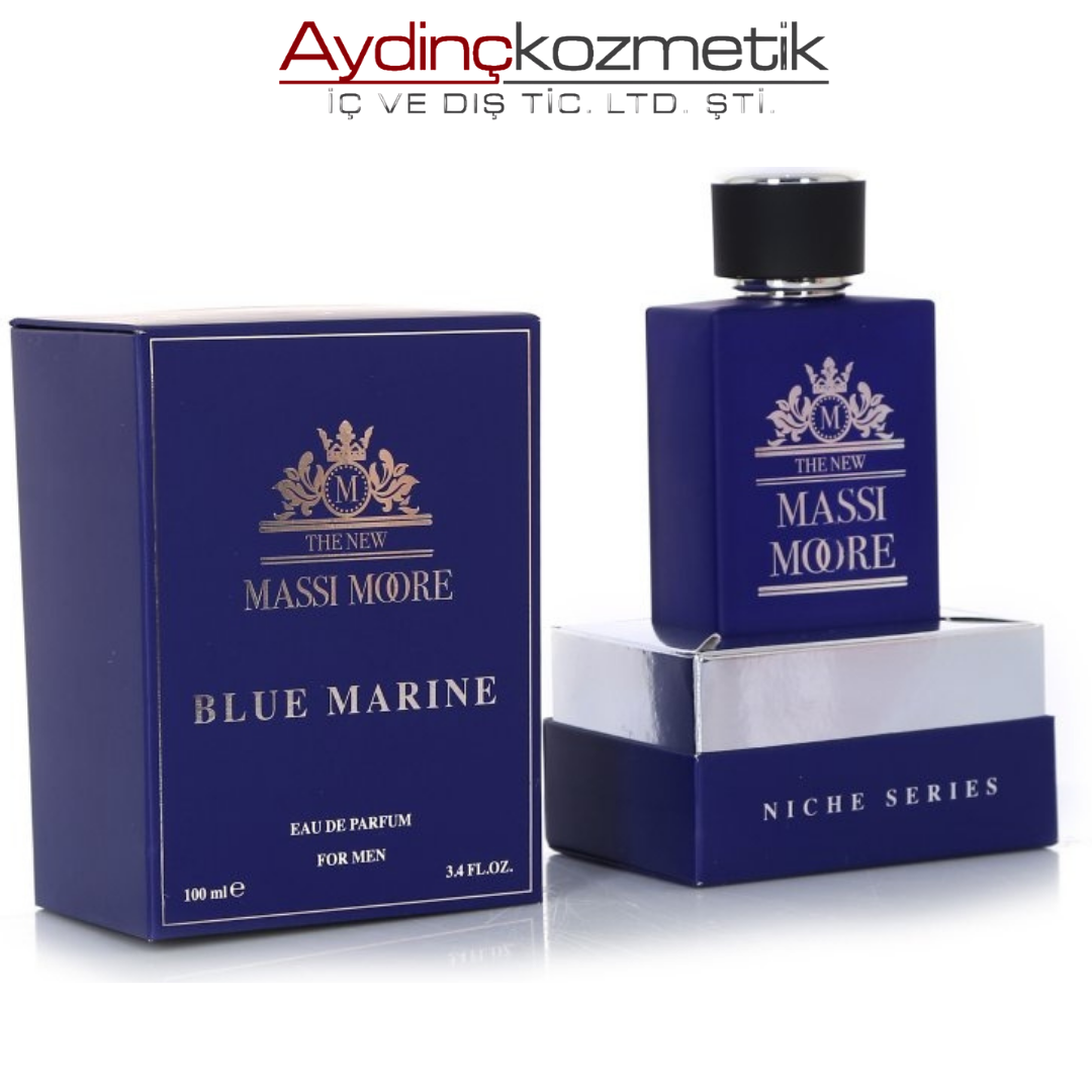 The New Massimoore Ni̇ch Edt 100ml Men Blue Mari̇ne 