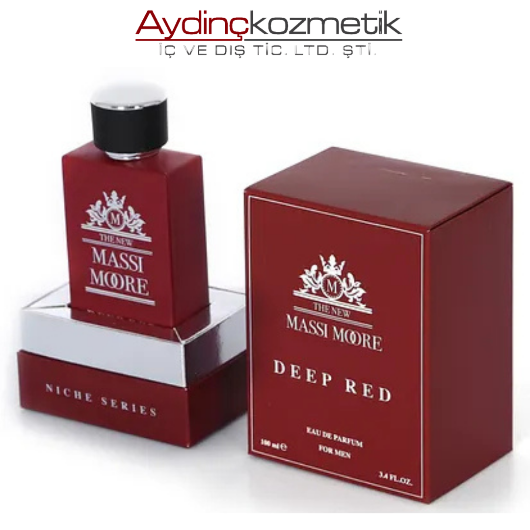 The New Massimoore Ni̇che Edt 100ml Men Deep Red 