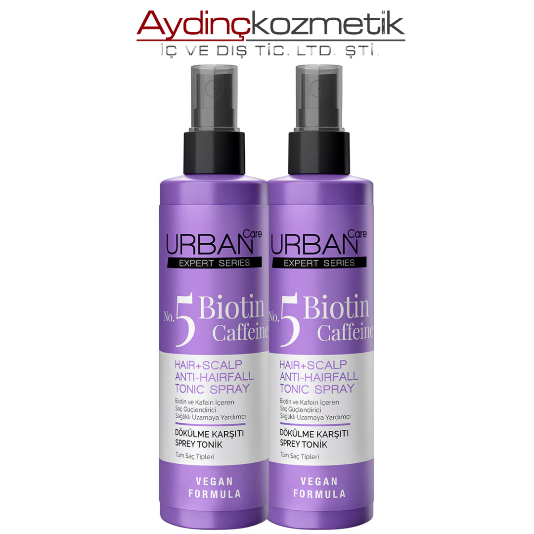 Urban Care Biotin & Caffeine Tonik Seti 200 ml