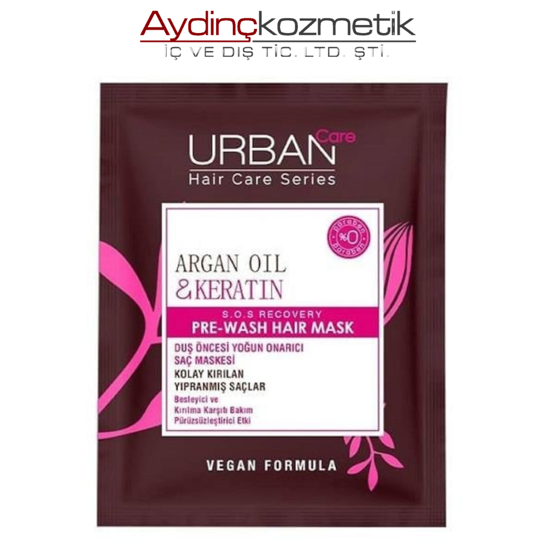 Urban Care Kağit Maske 50ml Argan Oil Keratin 