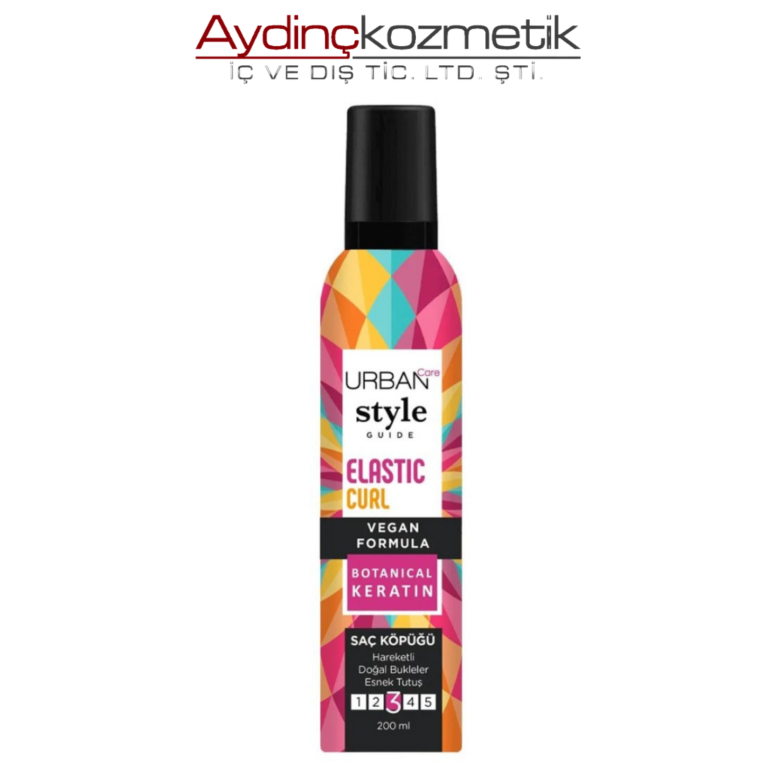 Urban Care Style Saç Köpük 200ml Elastic Curl