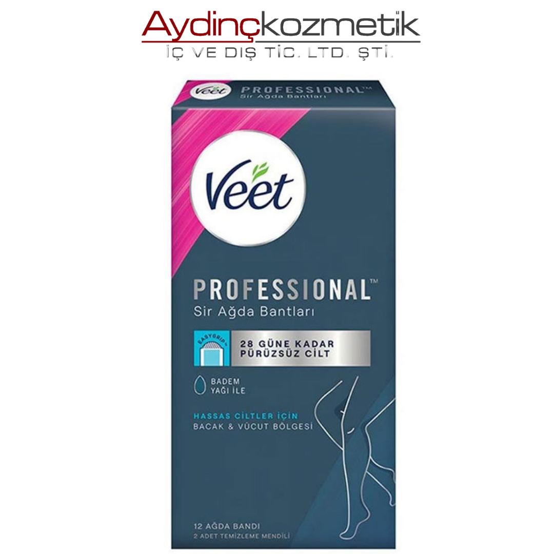 Veet Ağda Bandi Prof.12li Hassas