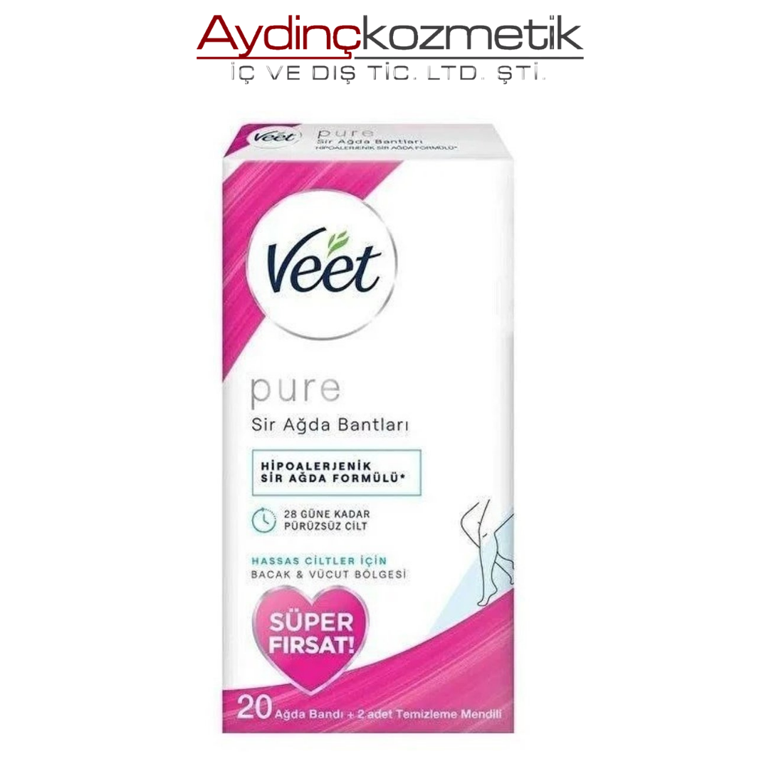 Veet Ağda Bandi Vucut 20li Pure 