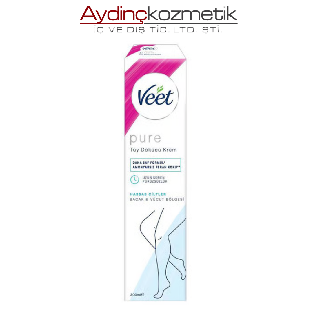 Veet Tüy Dökücü Krem 200 ml Pure Hassas